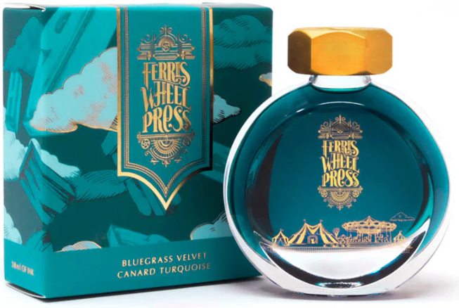 Ferris Wheel Press Bluegrass Velvet Fountain Pen Ink